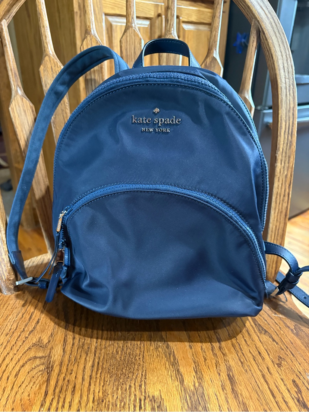Kate Spade Navy Mini Nylon Backpack